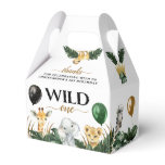 Wild One Jungle Safari Themed 1st Birthday Party Favor Box Wild One Jungle Safari Themed 1st Birthday Party Favor Box