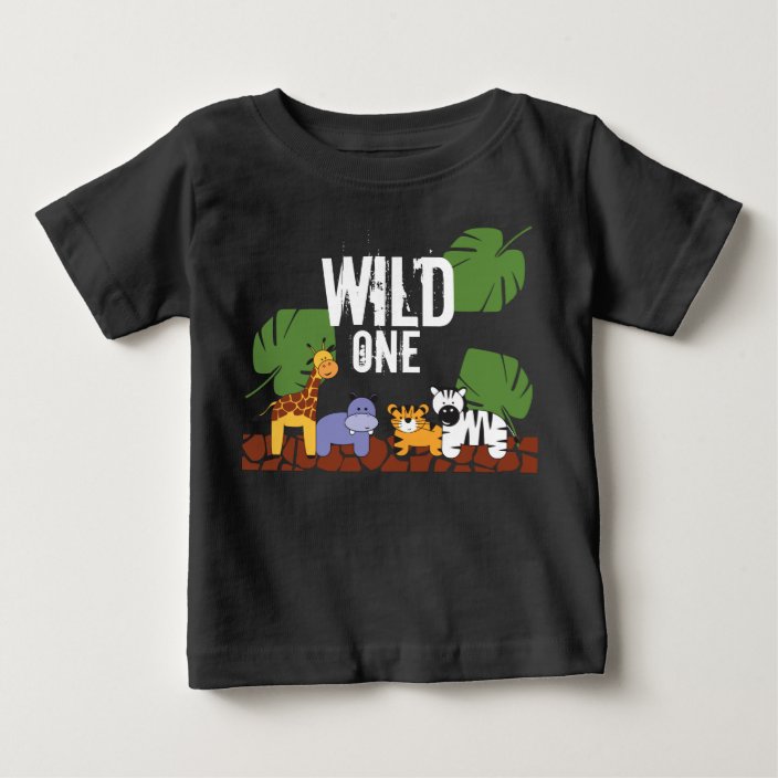 wild one baby shirt
