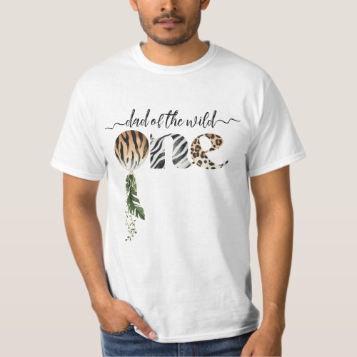Wild One Modern Gender Neutral 1st Birthday T_Shirt