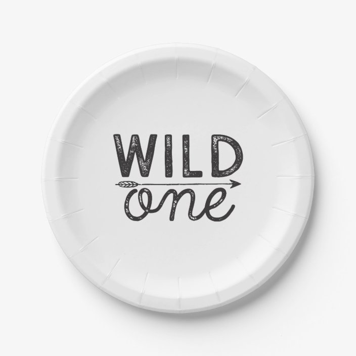 Wild One Party Plates