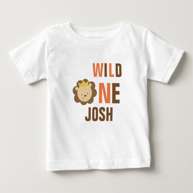 Wild One Personalized Shirt (Front)