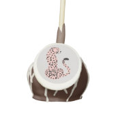 Wild One Pink Leopard First Birthday Cake Pops (Front)