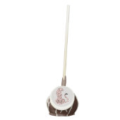 Wild One Pink Leopard First Birthday Cake Pops (Front)