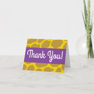 Wild One Safari 1st Birthday Party Kid's Card