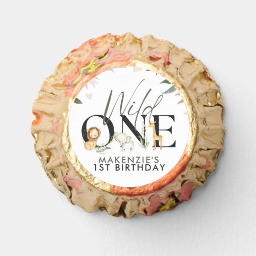 Wild One Safari 1st Birthday Party Reeses Peanut Butter Cups