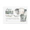 Wild One Safari Animals Diaper Raffle Baby Shower