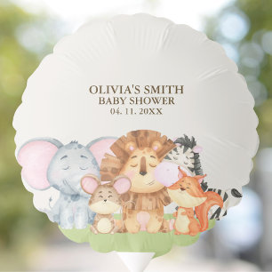Wild One Safari Baby Shower Balloon