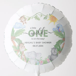 Wild One Safari Baby Shower Balloon