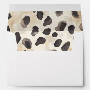 Wild One Safari Baby Shower Invitation Envelope