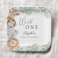 Wild One Safari Boy's 1st Birthday