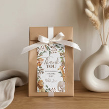 Wild One Safari Jungle Favor Gift Tags