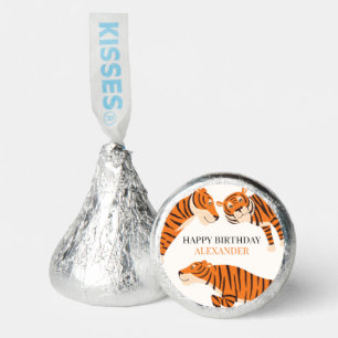 Wild One Safari Tiger Happy Birthday Hershey®'s Kisses®
