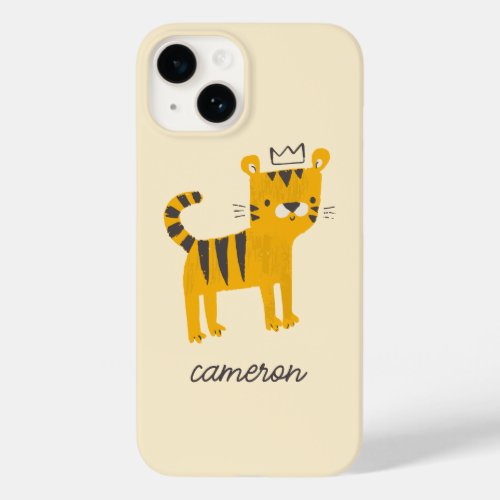 Wild One Tiger Cat Case_Mate iPhone 14 Case