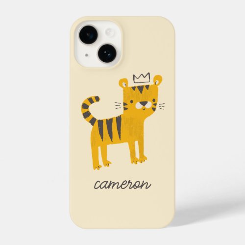Wild One Tiger Cat iPhone 14 Case