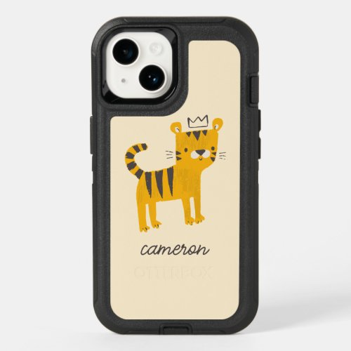 Wild One Tiger Cat OtterBox iPhone 14 Case