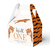Wild One Tiger Children's Birthday Favor Box