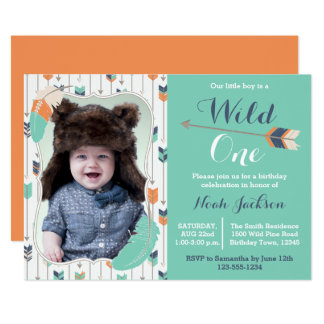 first birthday invitations boy