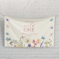 Wild One Wildflower Wild Flower 1st Birthday Party