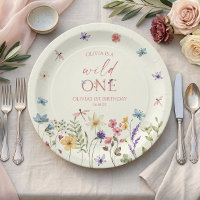 Wild One Wildflower Wild Flower 1st Birthday Party