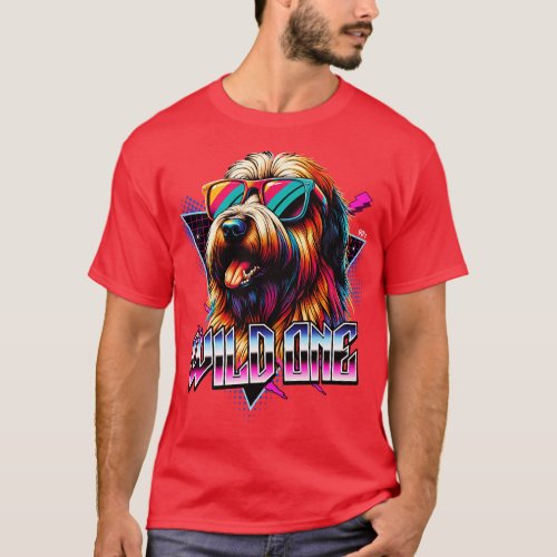 Wild OneBriard Dog T_Shirt