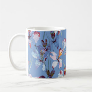 Wild Orchid Elegance: Watercolor Luxury Coffee Mug