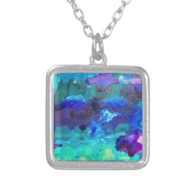 Wild orchid necklace (Front)