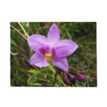 Wild Orchid Purple Tropical Flower Doormat