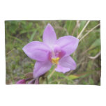 Wild Orchid Purple Tropical Flower Pillow Case