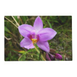 Wild Orchid Purple Tropical Flower Placemat
