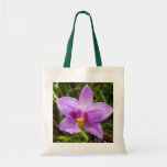 Wild Orchid Purple Tropical Flower Tote Bag