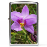 Wild Orchid Purple Tropical Flower Zippo Lighter