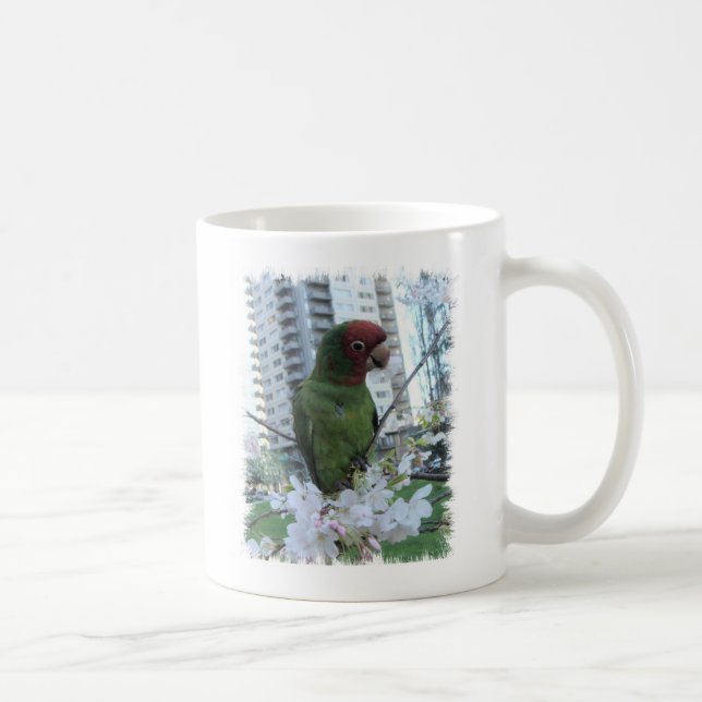 Wild Parrots of Telegraph Hill Coffee Mug (Right)