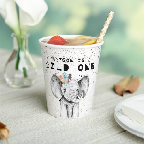 Wild Party Animal Birthday Party Paper Cup