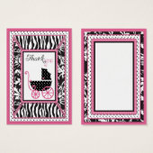Wild Patchwork TY Notecard (Front & Back)