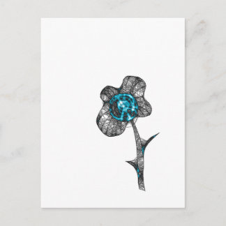 Wild Peace Flower Postcard