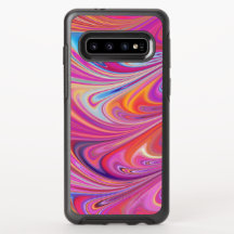 Wild Peacock Paint Abstract Art