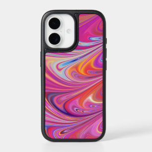 Wild Peacock Paint Abstract Art iPhone 17 Case