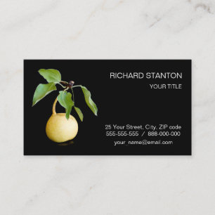 Wild pear business card