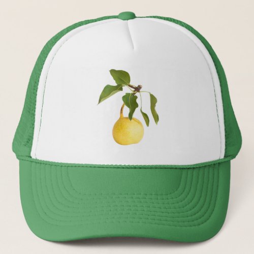 Wild pear trucker hat