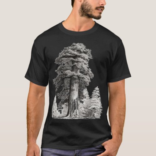 Wild Pine Forest _ Embrace Natures Majesty T_Shirt