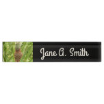 Wild Pineapple Tropical Fruit in Nature Desk Name Plate