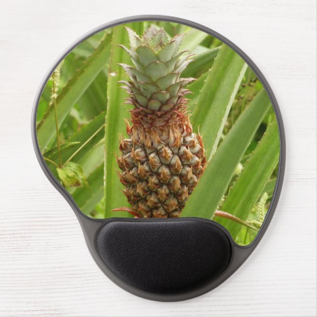 Wild Pineapple Tropical Fruit in Nature Gel Mouse Pad (Front)