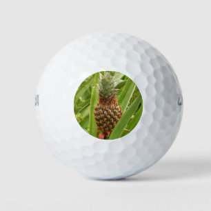 Wild Pineapple Tropical Fruit in Nature Golf Balls