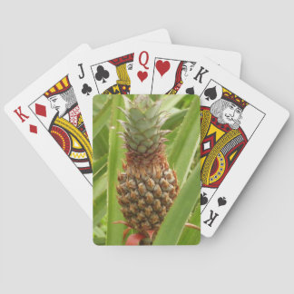 Wild Pineapple Tropical Fruit in Nature Poker Cards