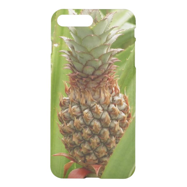 Wild Pineapple Tropical Fruit in Nature Uncommon iPhone Case (Back)