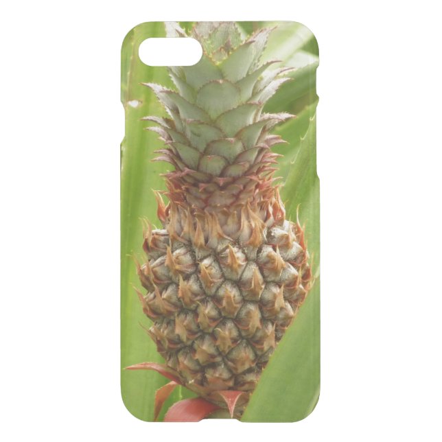 Wild Pineapple Tropical Fruit in Nature Uncommon iPhone Case (Back)