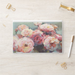 Wild Pink Roses HP Laptop Skin