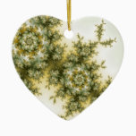 Wild Plant - Mandelbrot Fractal Art Ceramic Ornament