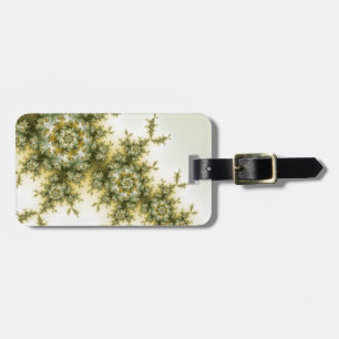 Wild Plant - Mandelbrot Fractal Art Luggage Tag