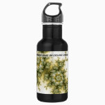 Wild Plant - Mandelbrot Fractal Art Water Bottle
